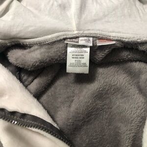 Grey onesis for infants